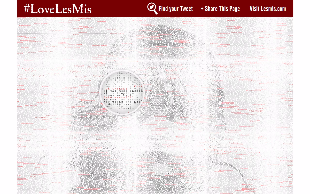#LoveLesMis – screenshot 1