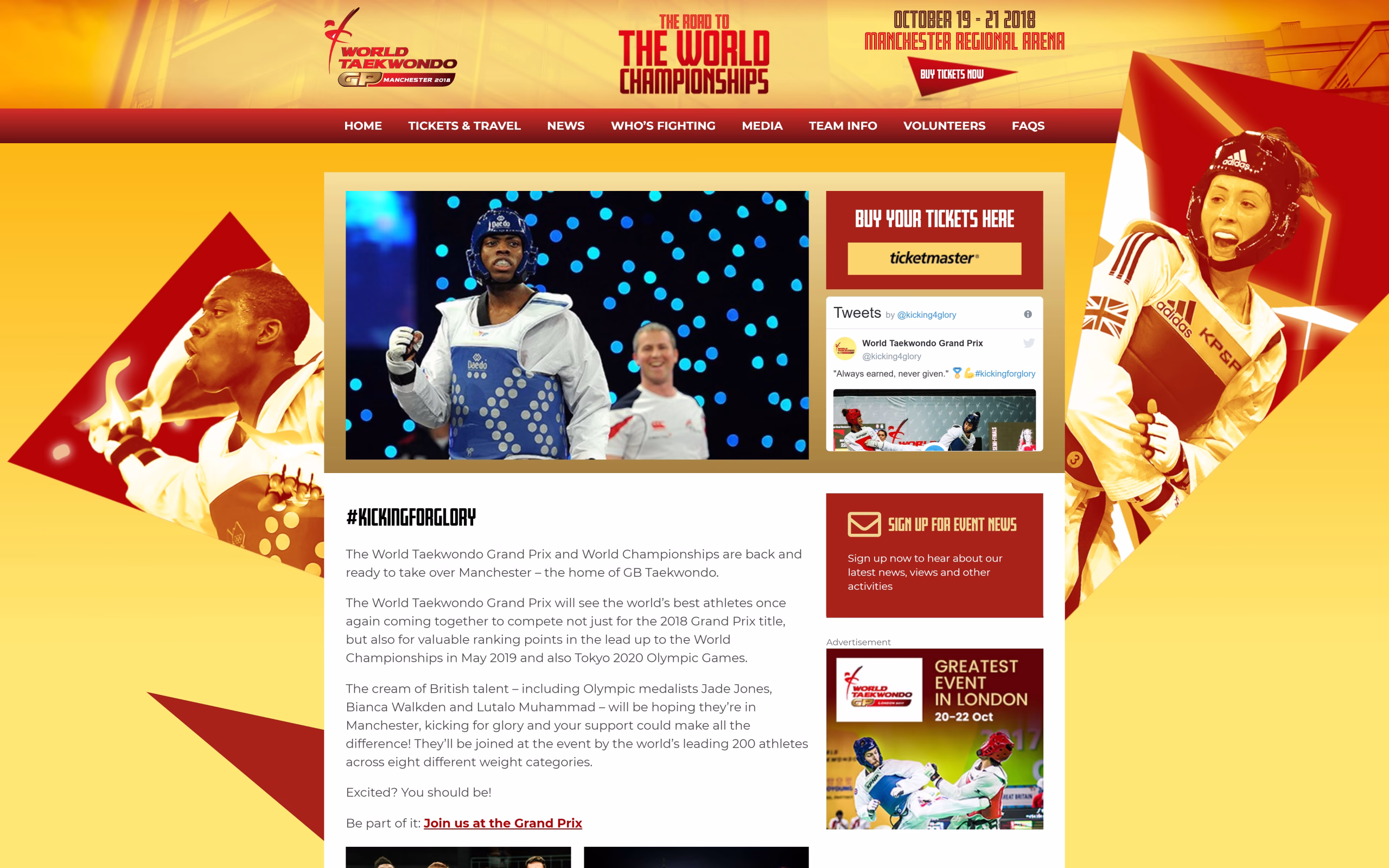 World Taekwondo Grand Prix – screenshot 1