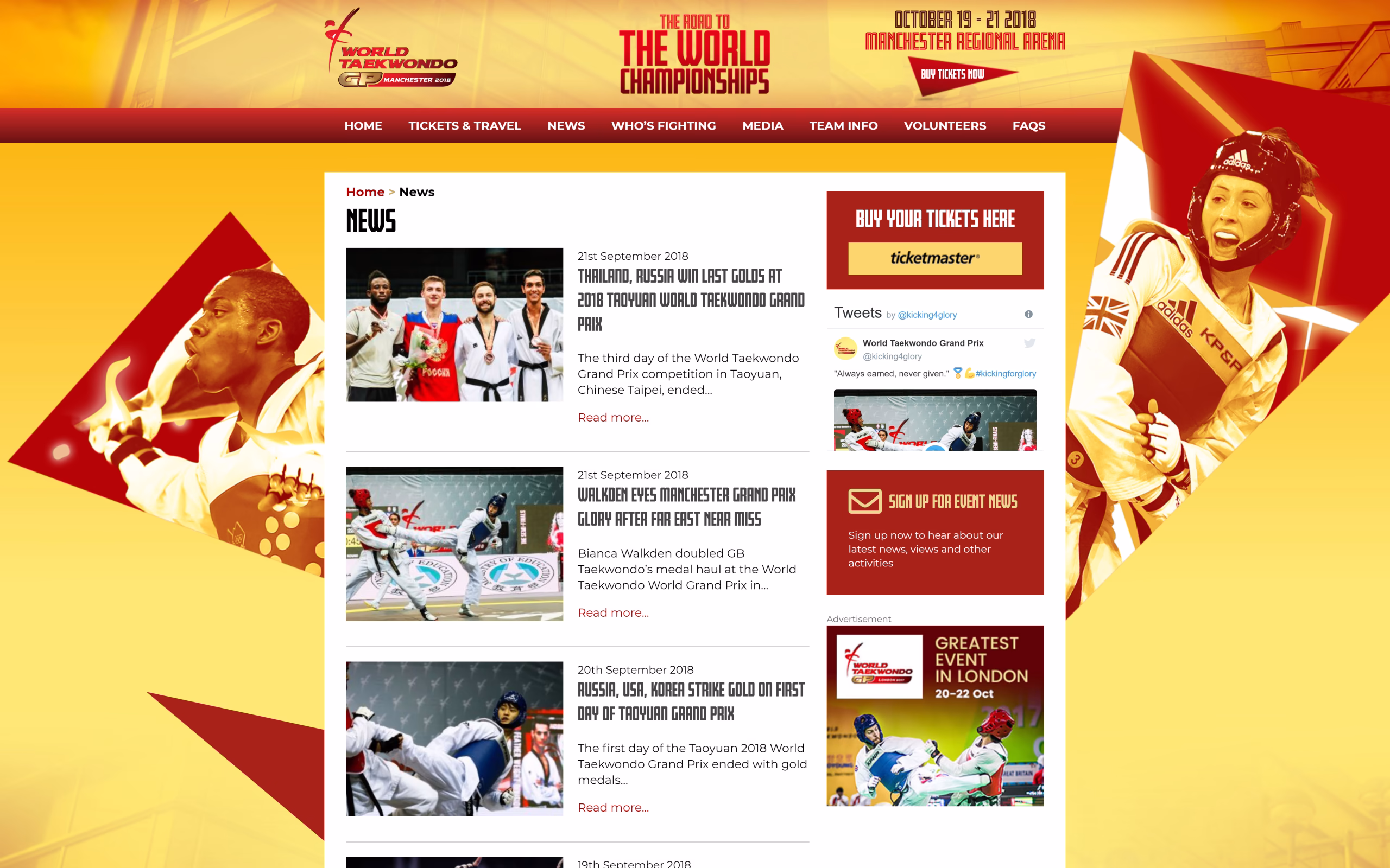 World Taekwondo Grand Prix – screenshot 3