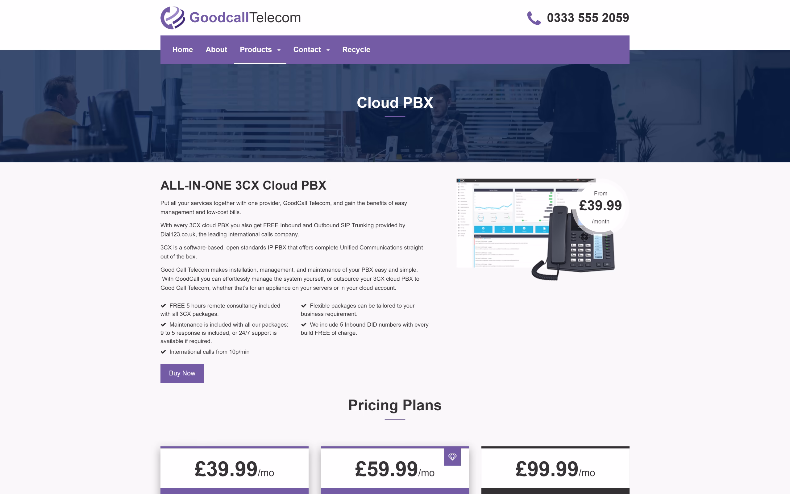 Goodcall Telecom – screenshot 2