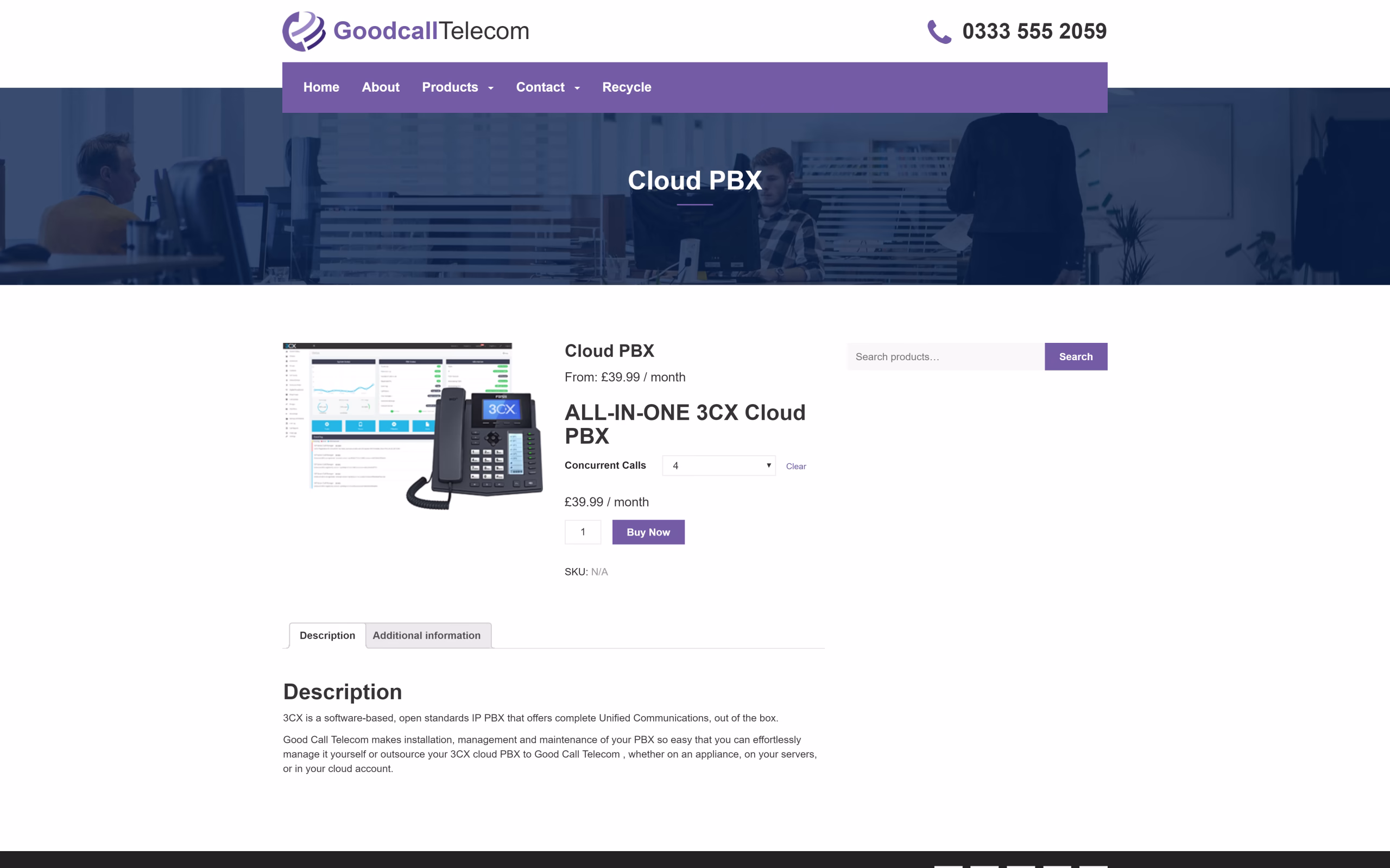 Goodcall Telecom – screenshot 4