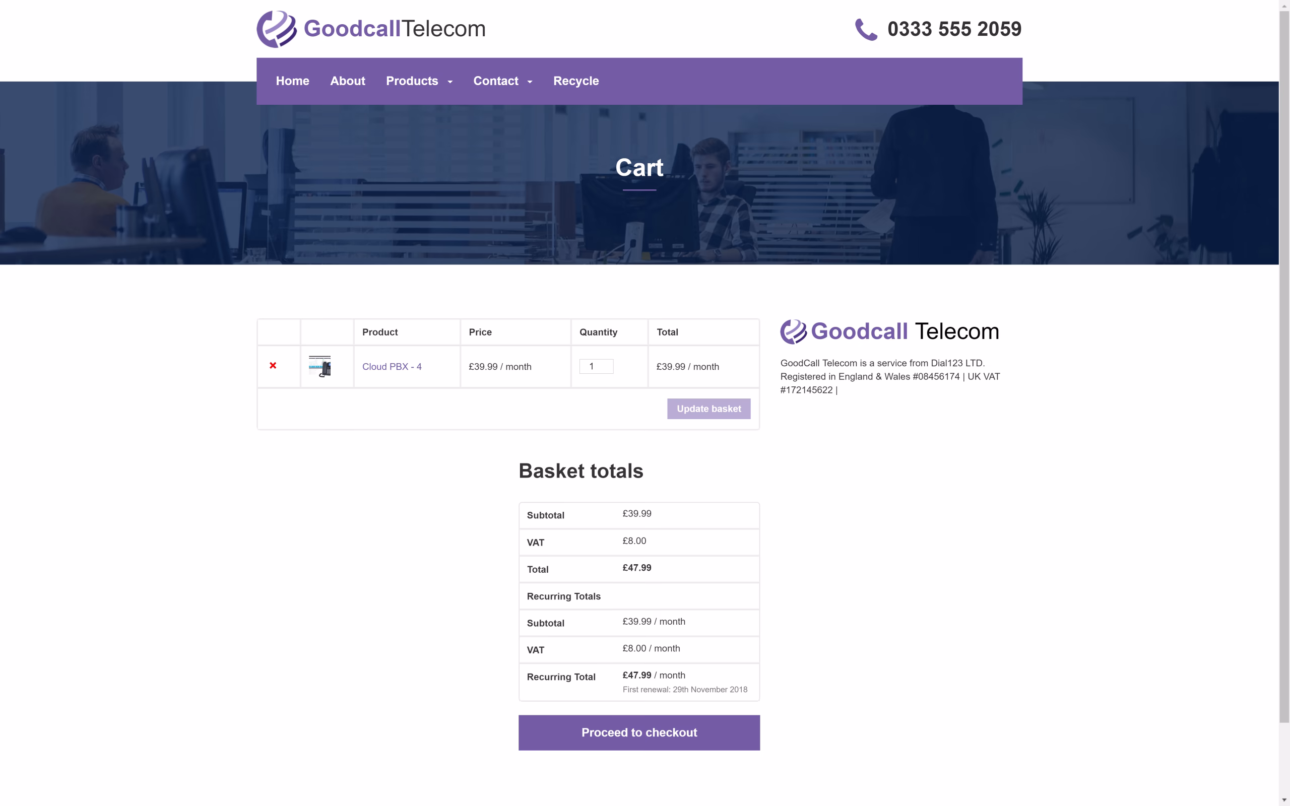 Goodcall Telecom – screenshot 6
