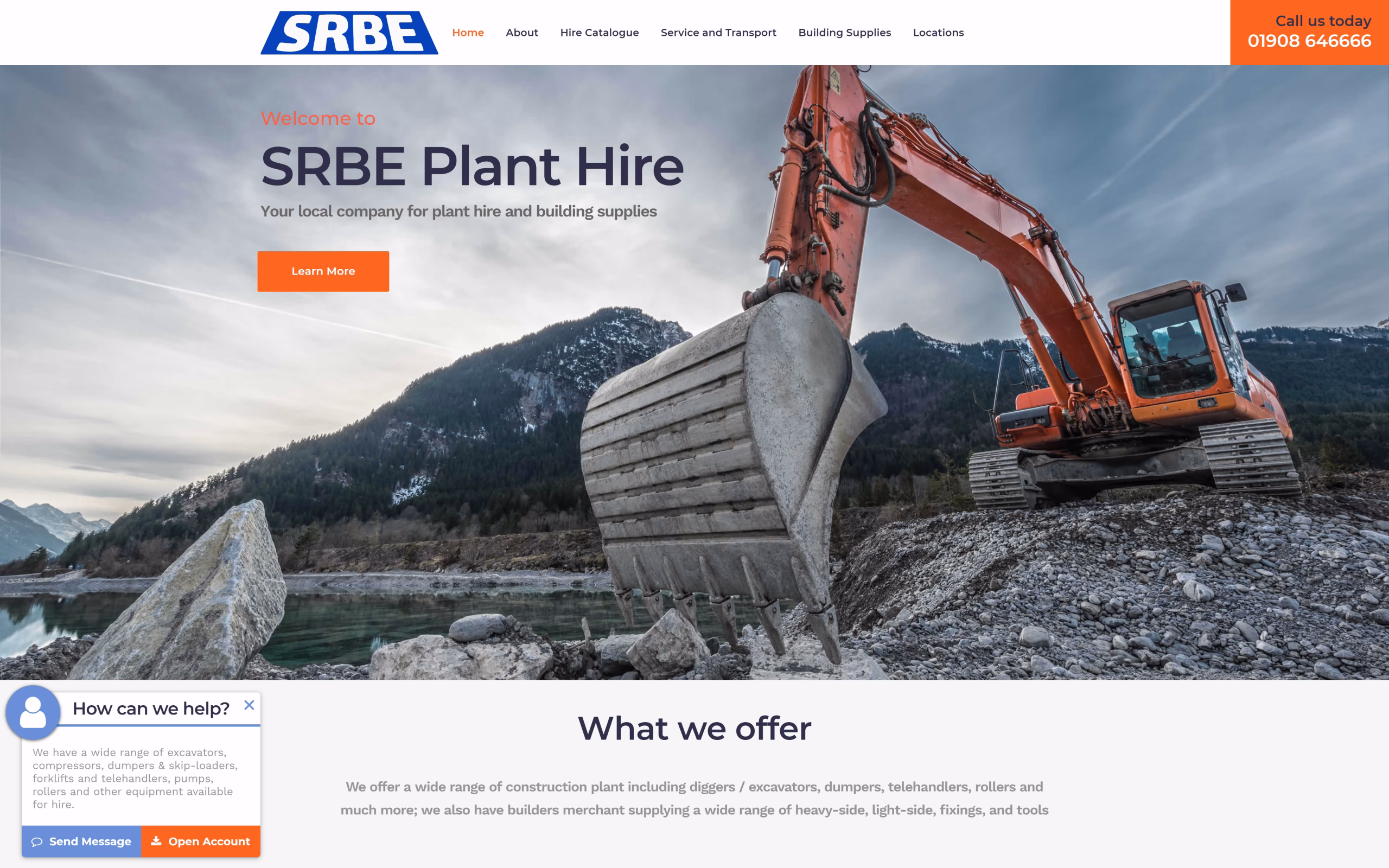 SRBE Plant Hire – screenshot 1
