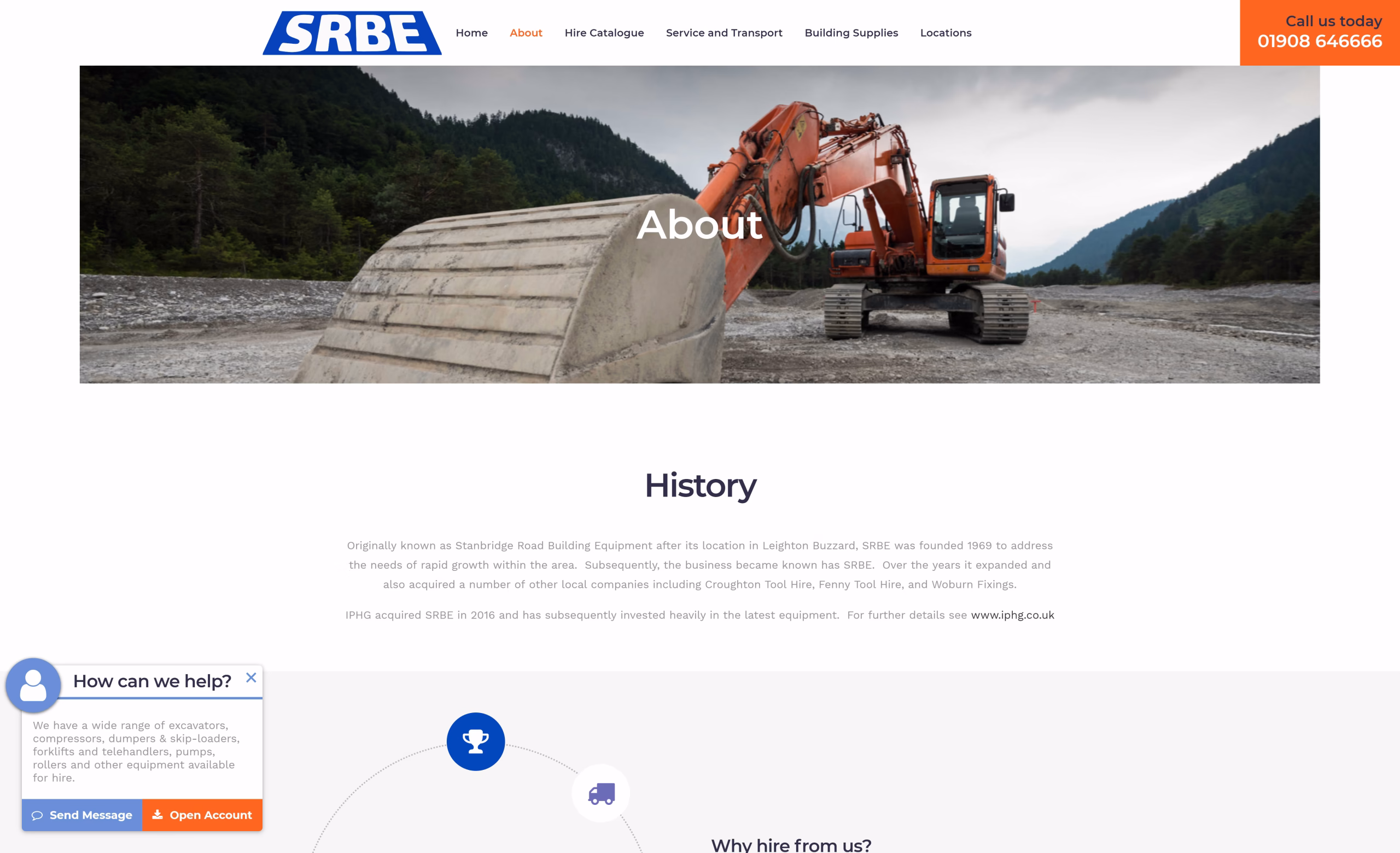 SRBE Plant Hire – screenshot 2