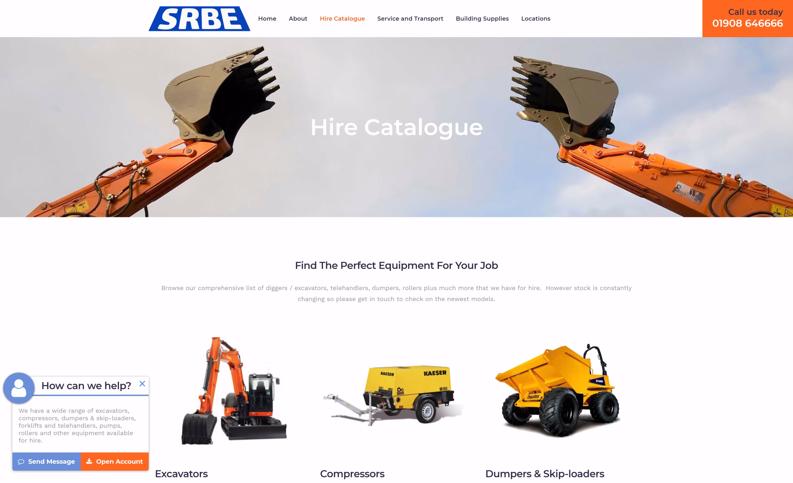 SRBE Plant Hire – screenshot 3