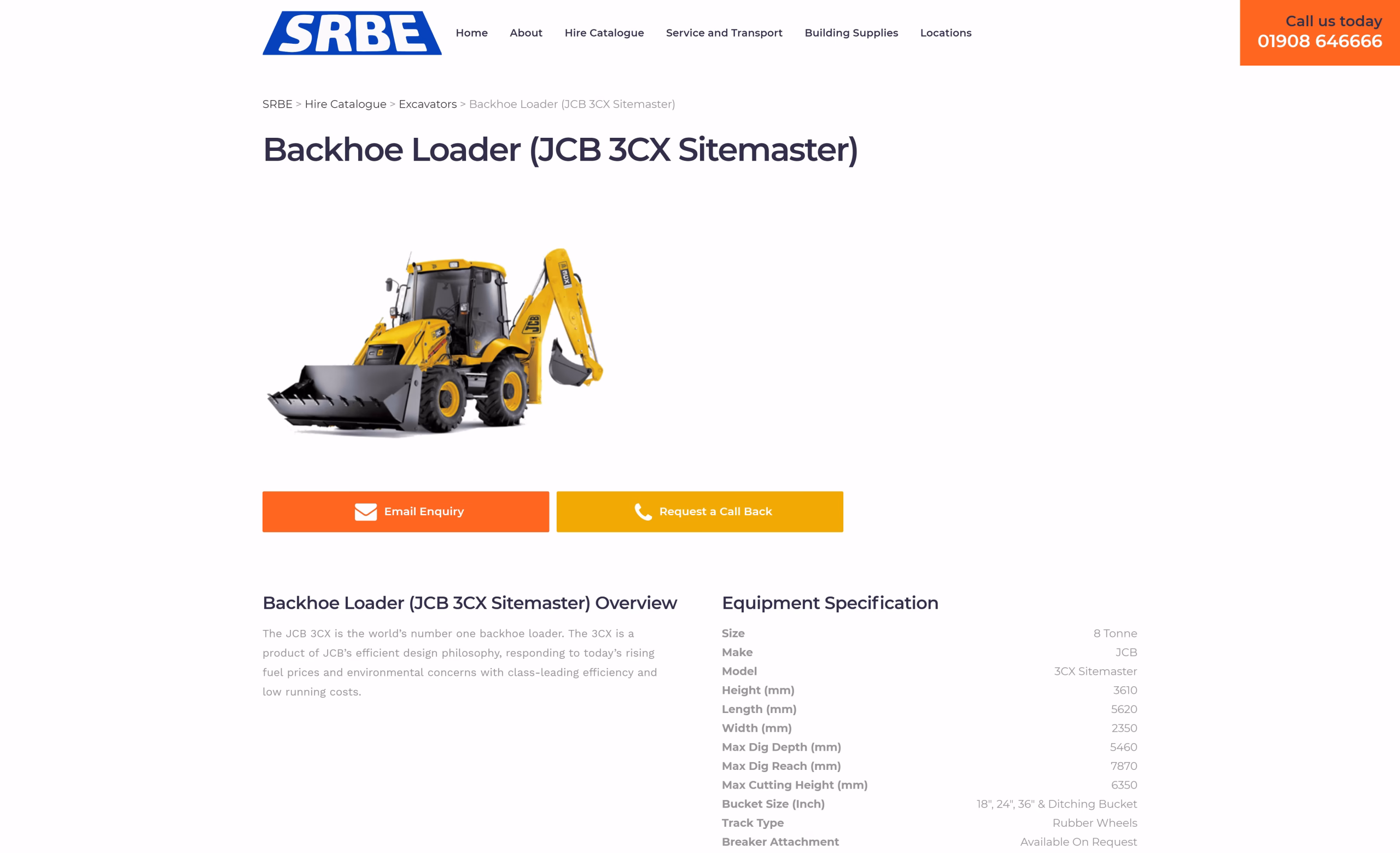 SRBE Plant Hire – screenshot 4