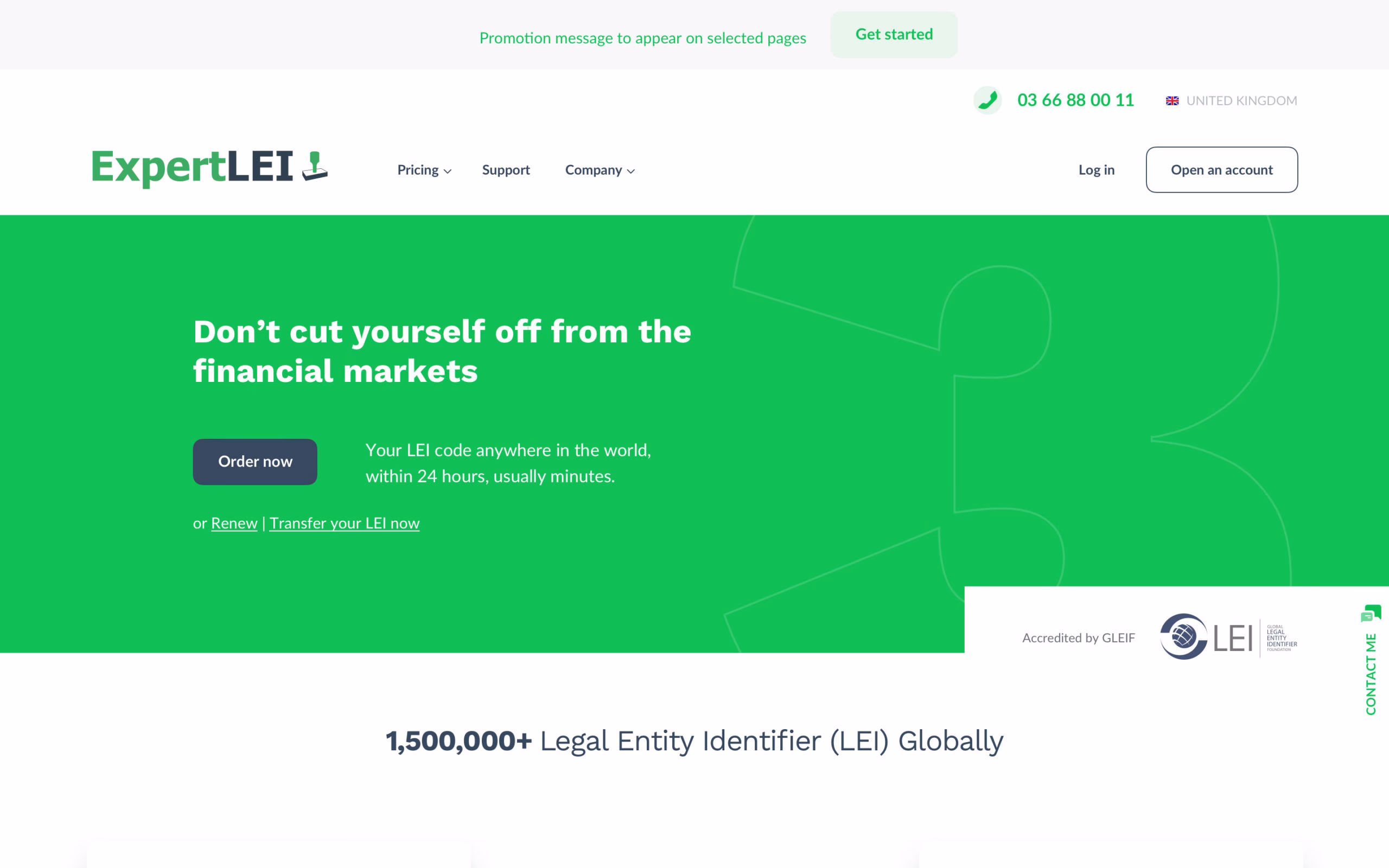 ExpertLEI – screenshot 1