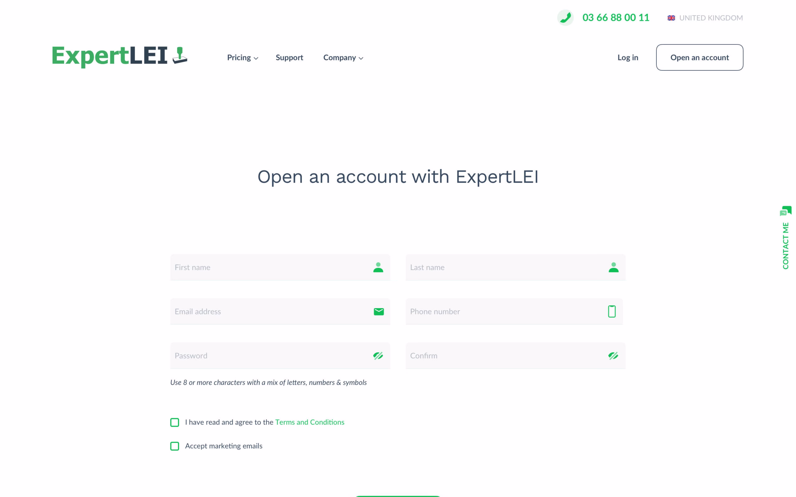 ExpertLEI – screenshot 2