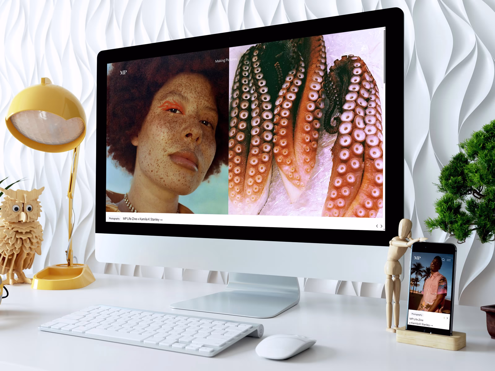Making Pictures – project mockup