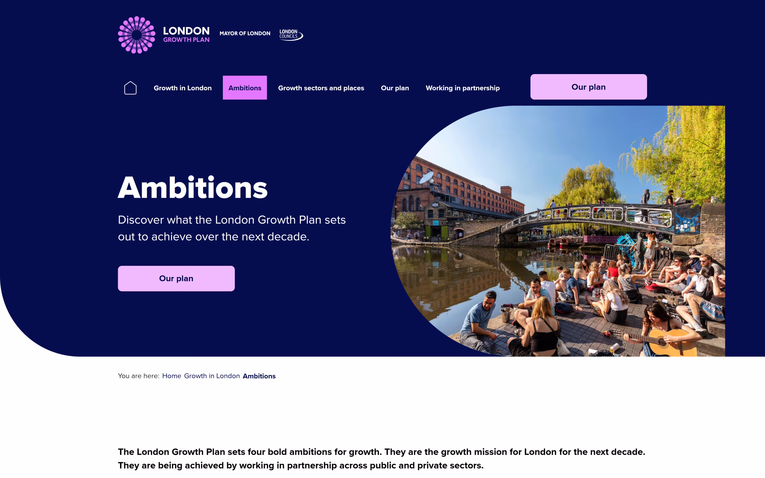London Growth Plan – screenshot 3