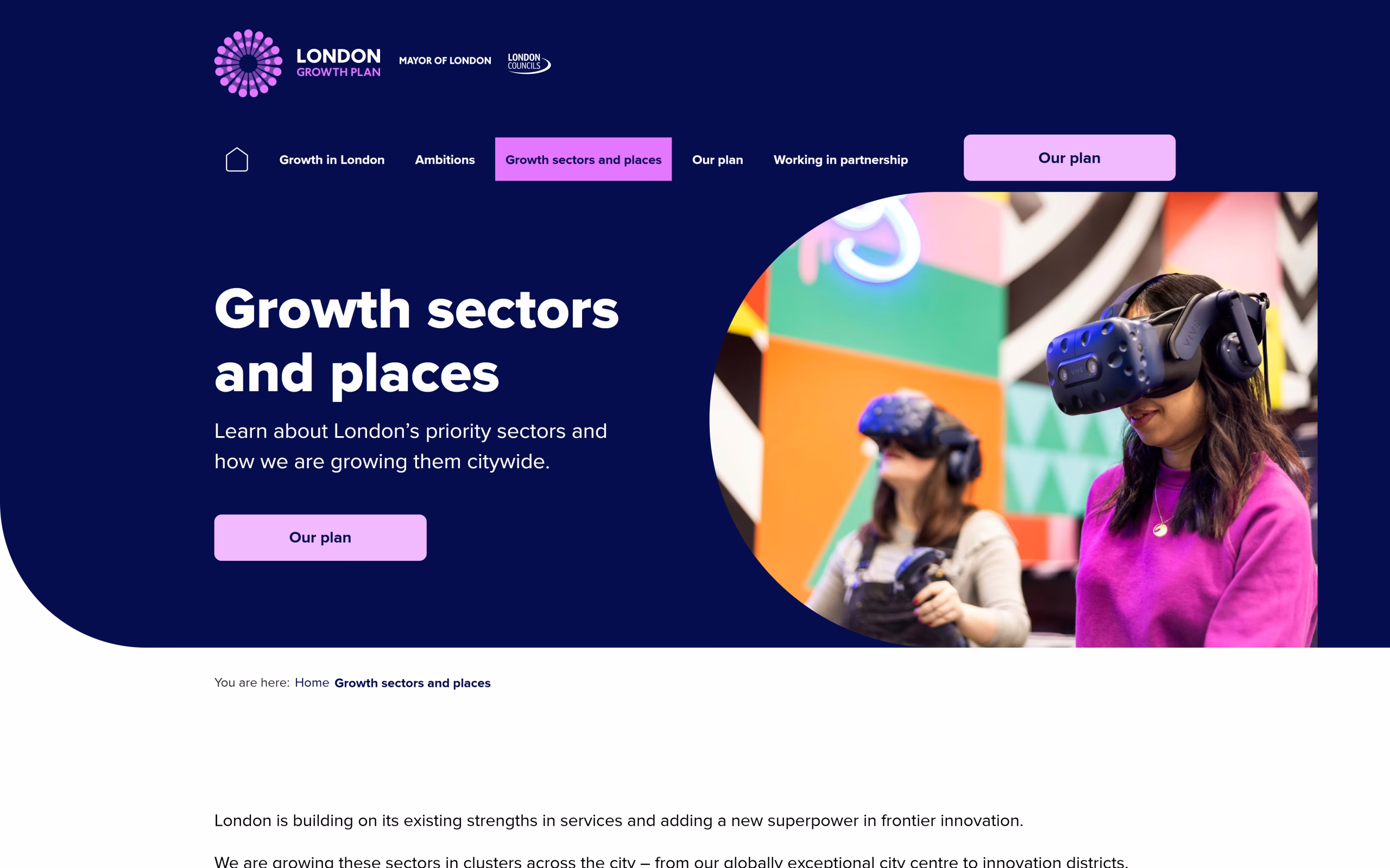 London Growth Plan – screenshot 4