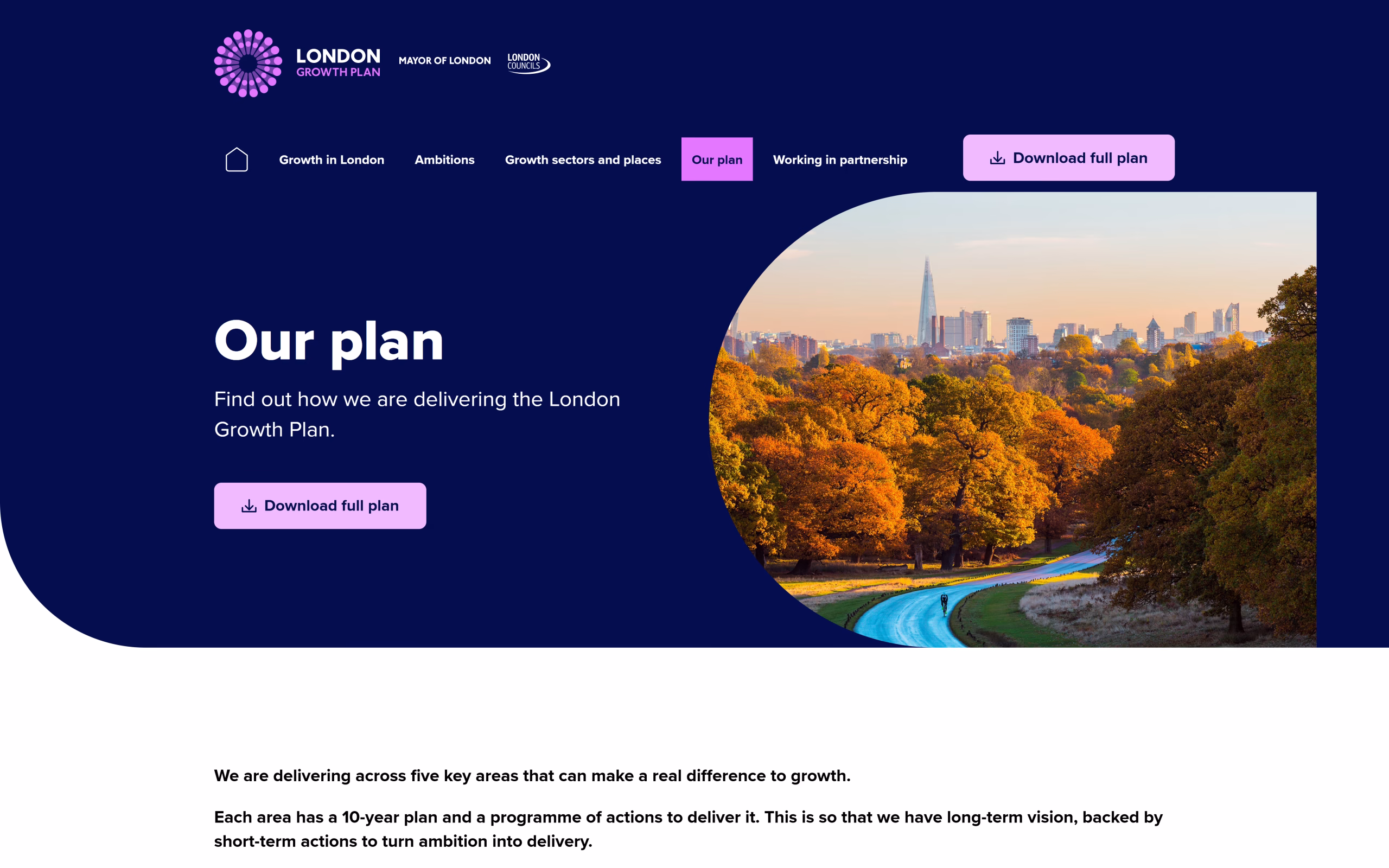 London Growth Plan – screenshot 5