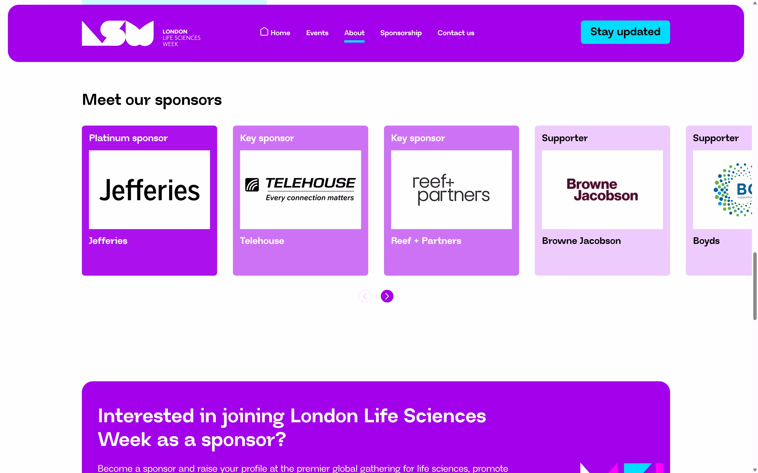 London Life Sciences Week – screenshot 5