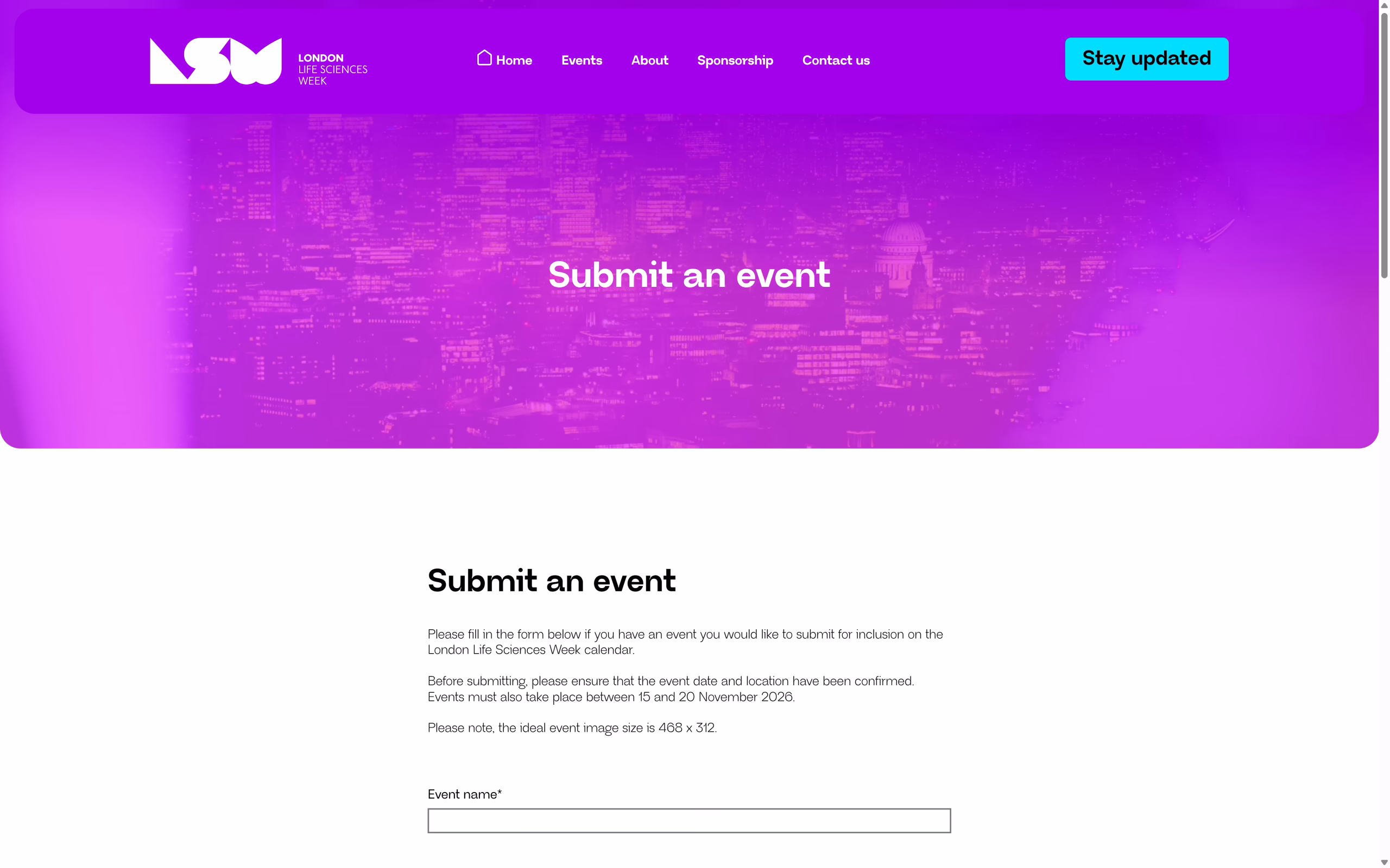 London Life Sciences Week – screenshot 8