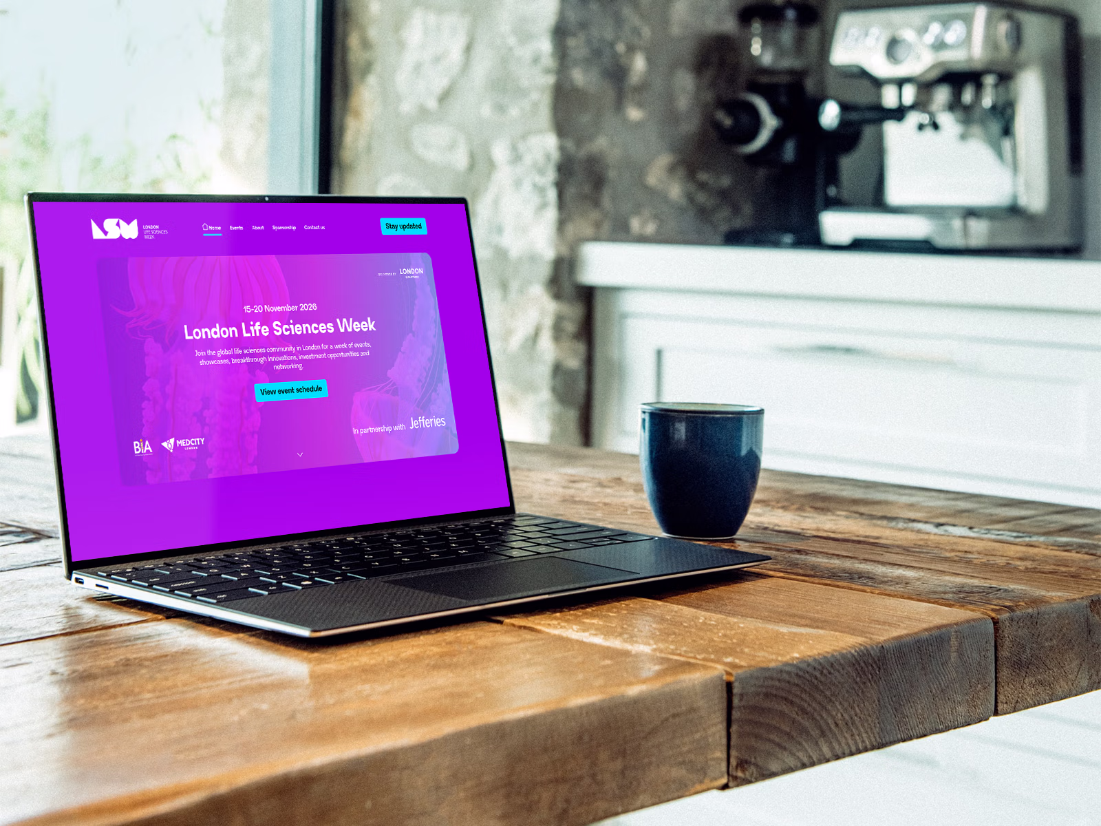 London Life Sciences Week – project mockup